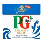 PG Tips DECAF - 35 Tea Bags - 101g - Best Before: 02/2023